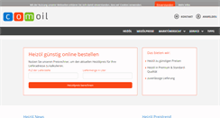 Desktop Screenshot of comoil.de